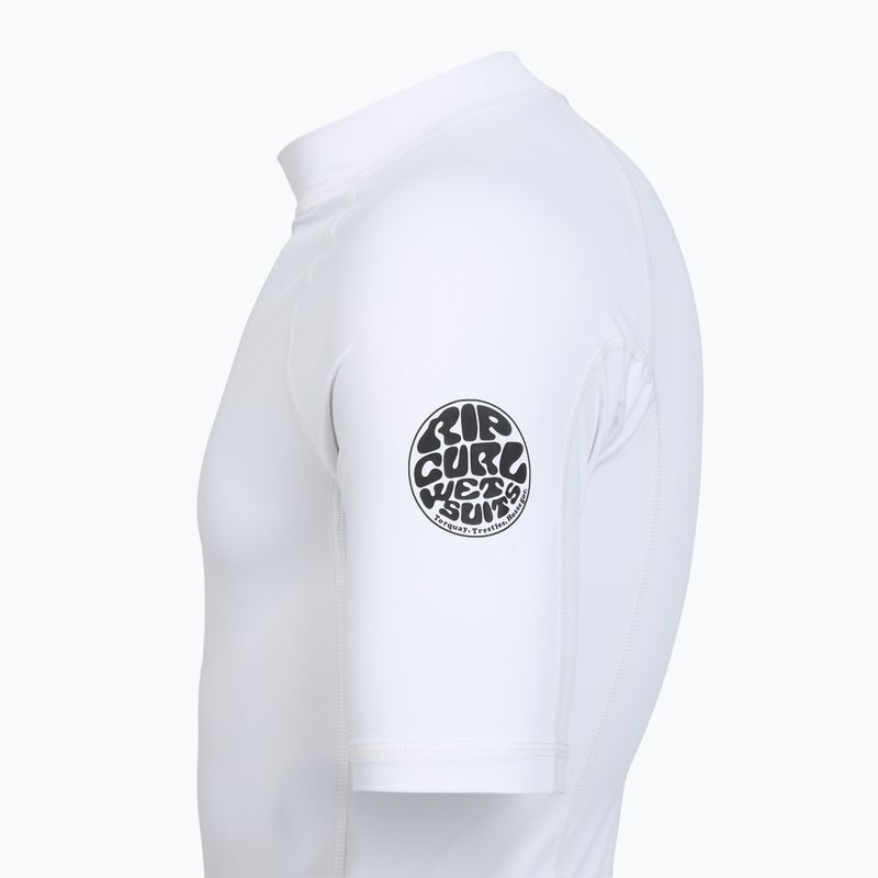 Tricou de înot pentru bărbați Rip Curl Waves Upf Perf white 5