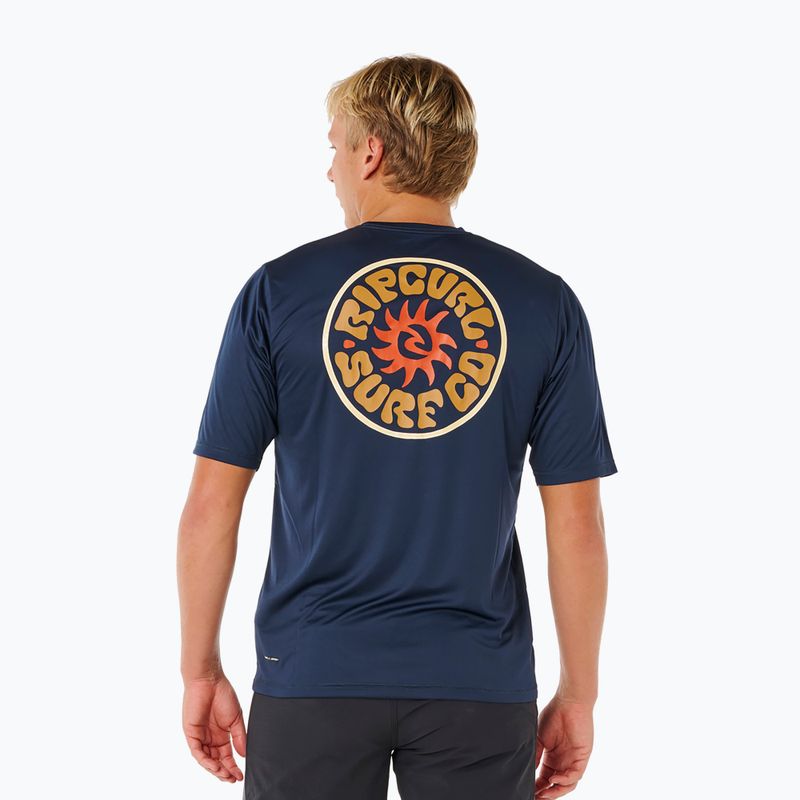 Tricou de înot pentru bărbați Rip Curl Pacific Rinse Surflite Upf dark navy 4