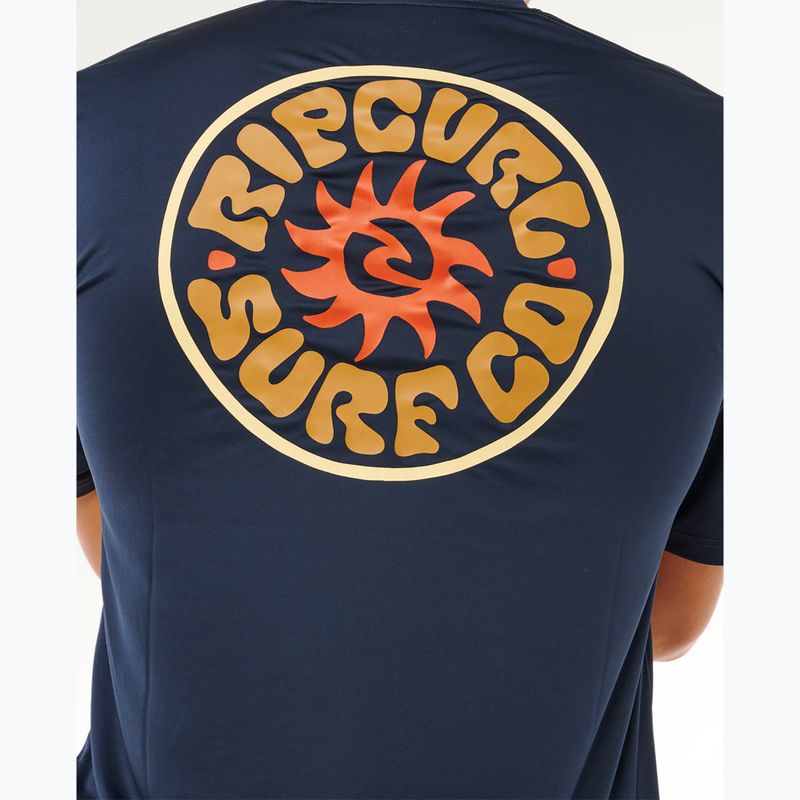 Tricou de înot pentru bărbați Rip Curl Pacific Rinse Surflite Upf dark navy 6
