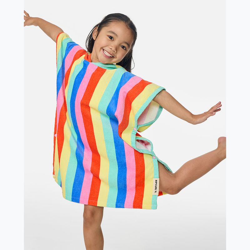 Poncho pentru femei Rip Curl Mixed Snap Cotton Hooded multico 3