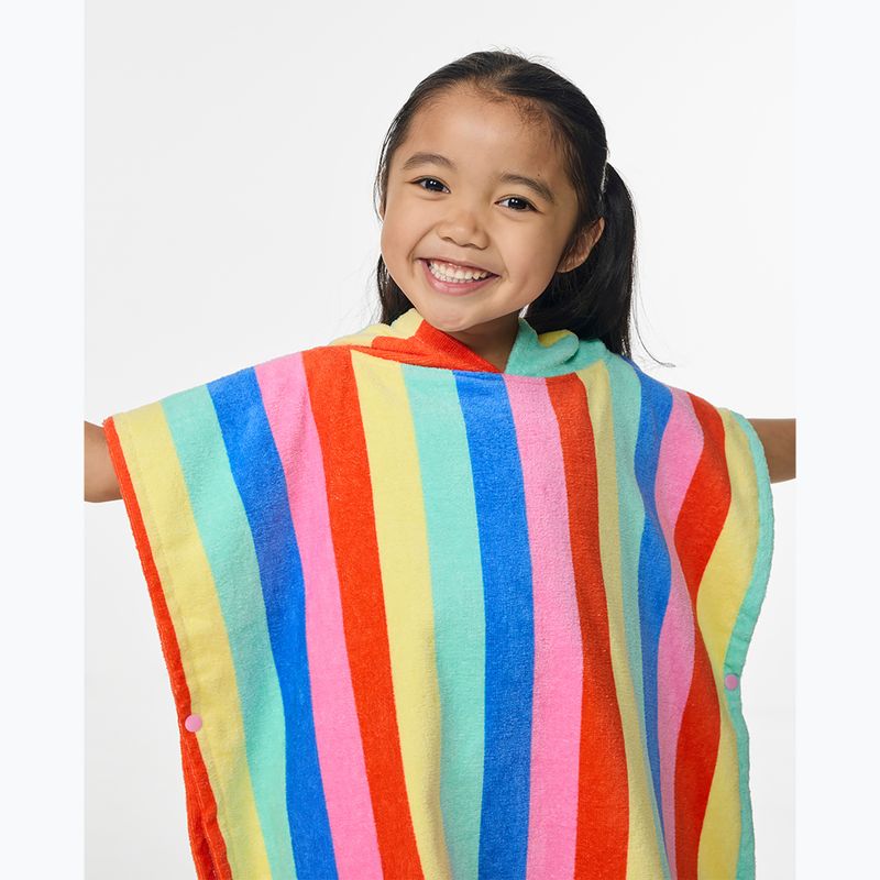 Poncho pentru femei Rip Curl Mixed Snap Cotton Hooded multico 4