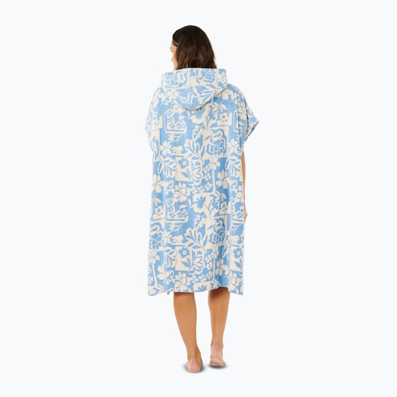 Poncho pentru femei Rip Curl Mixed Hooded Towel blissful blue 2