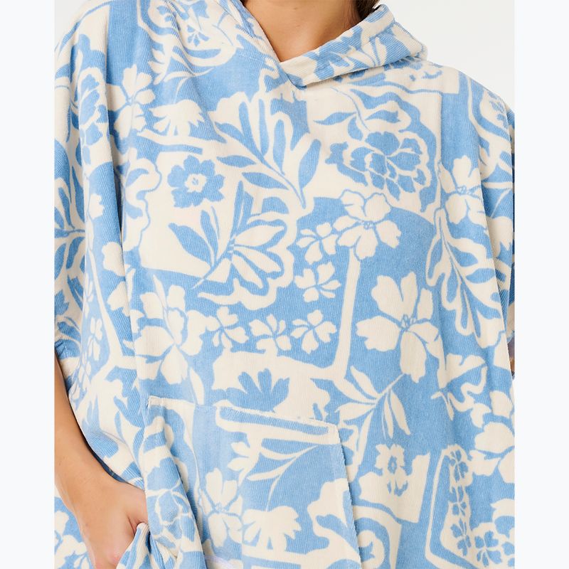 Poncho pentru femei Rip Curl Mixed Hooded Towel blissful blue 6