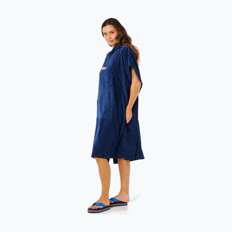 Poncho pentru femei Rip Curl Icon Hooded Towel dark navy 4
