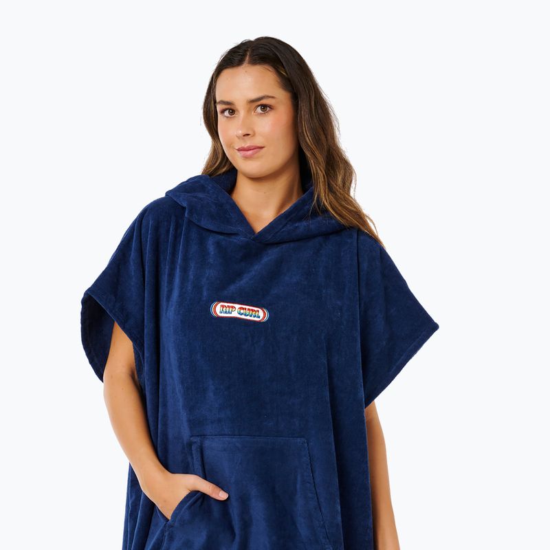 Poncho pentru femei Rip Curl Icon Hooded Towel dark navy 5