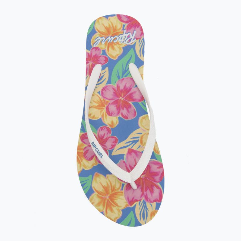 Șlapi pentru femei Rip Curl Mixed Bloom Open Toe blue 5