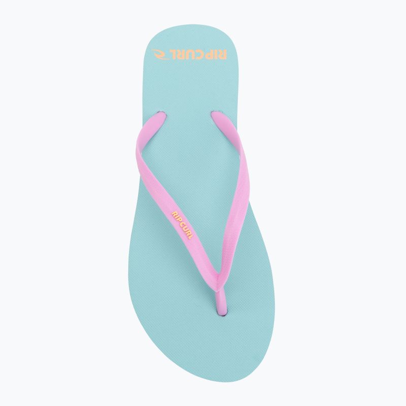 Șlapi pentru femei Rip Curl Bondi Bloom light sea blue 5