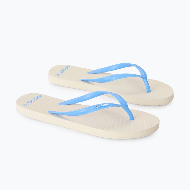 Șlapi pentru femei Rip Curl Bondi Bloom natural/blue 2