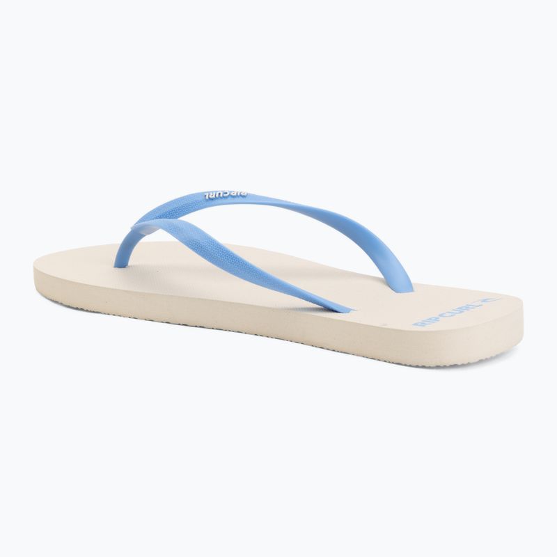 Șlapi pentru femei Rip Curl Bondi Bloom natural/blue 3