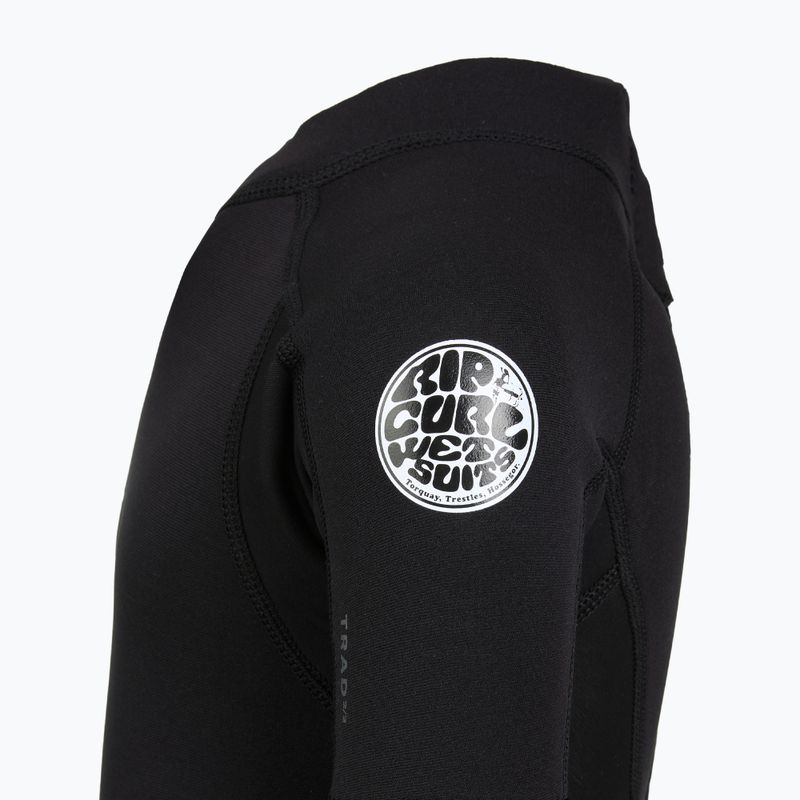 Costum de înot pentru copii Rip Curl Groms Trad 2/2 mm Back Zip Springsuit black 4