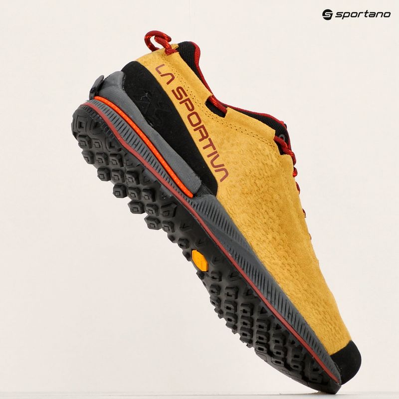 Încălțăminte de abordare pentru bărbați La Sportiva TX2 Evo Leather savana/sangria 9