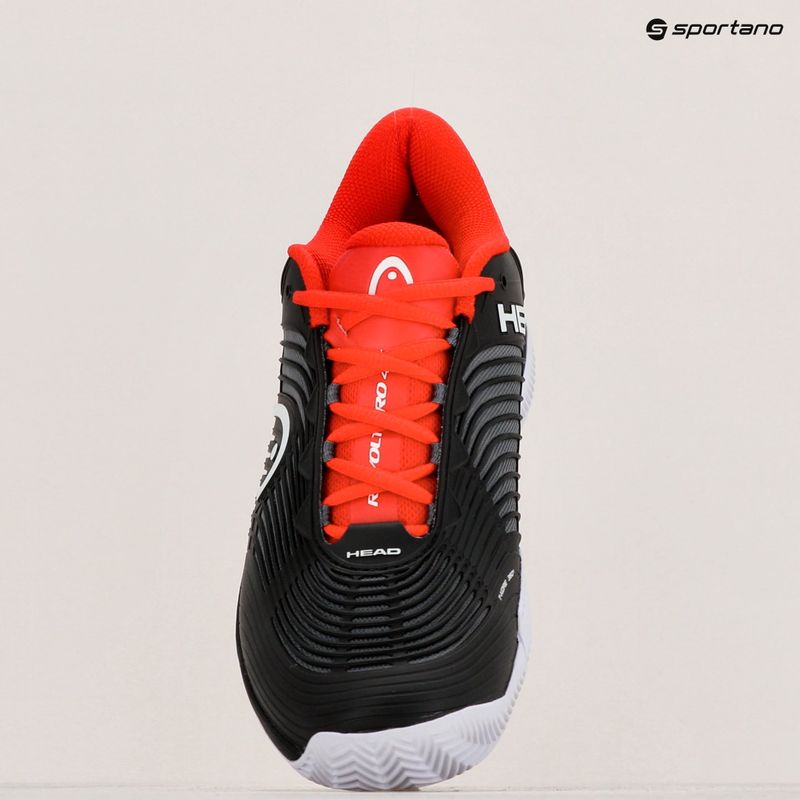 Încălțăminte de tenis pentru bărbați HEAD Revolt Pro 4.5 Clay black/red 11