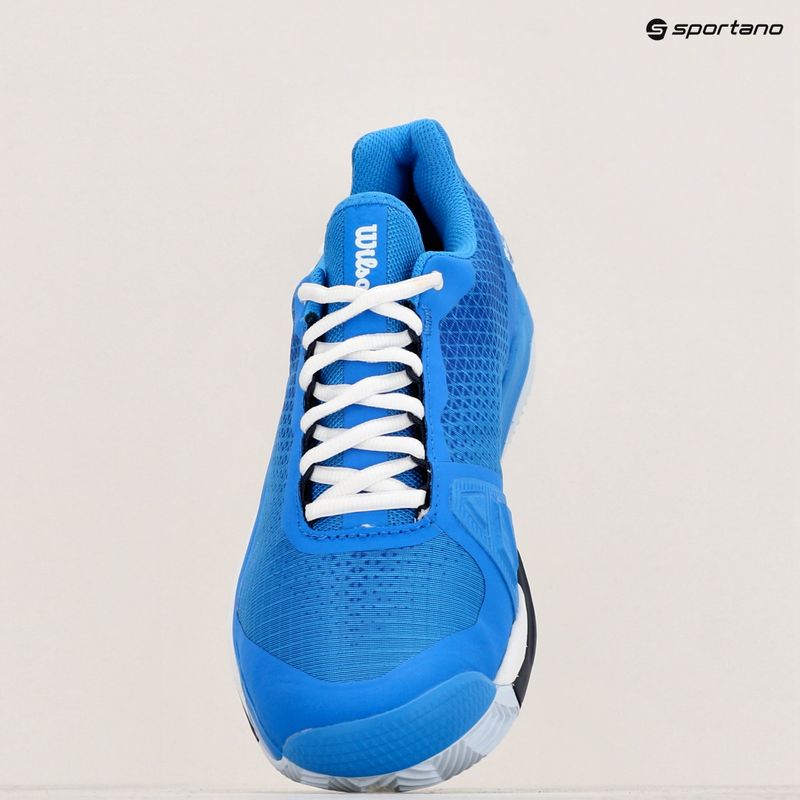 Încălțăminte de tenis pentru bărbați Wilson Rush Pro 4.0 Clay french blue/white/navy blazer 16