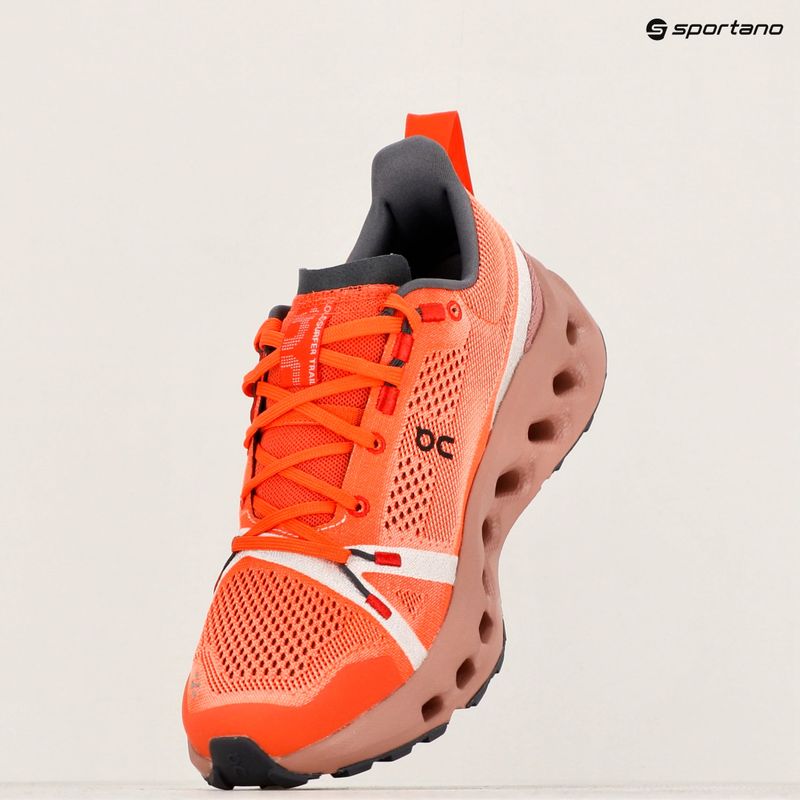 Încălțăminte de alergat pentru bărbați On Cloudsurfer Trail flame/dustrose 17
