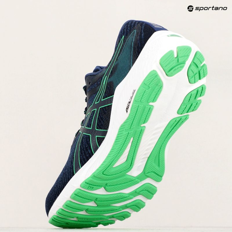 Încălțăminte de alergat pentru bărbați ASICS Gt-2000 10 deep ocean/new leaf 17