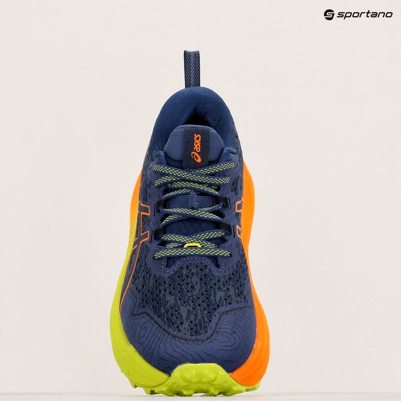 Încălțăminte de alergat pentru bărbați  ASICS Trabuco Max 2 deep ocean/bright orange 17