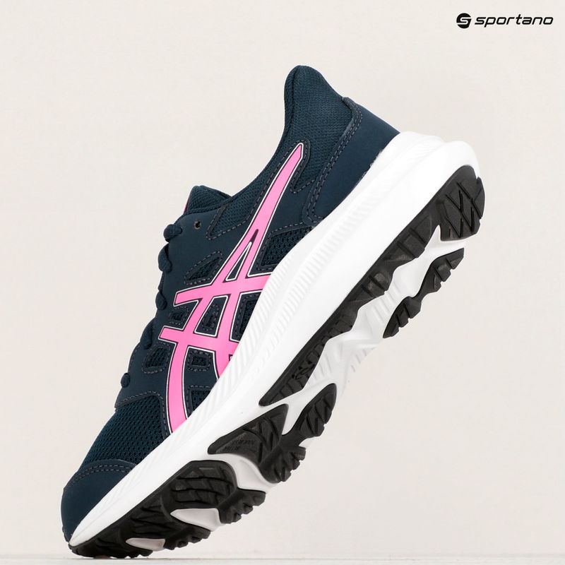 Încălțăminte de alergat pentru copii ASICS Jolt 4 GS french blue/hot pink 17