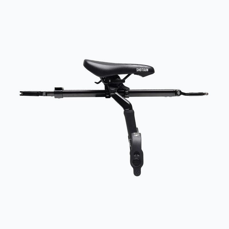 Șa pentru copii cu cadru cu cadru SHOTGUN Pro negru SG-04
