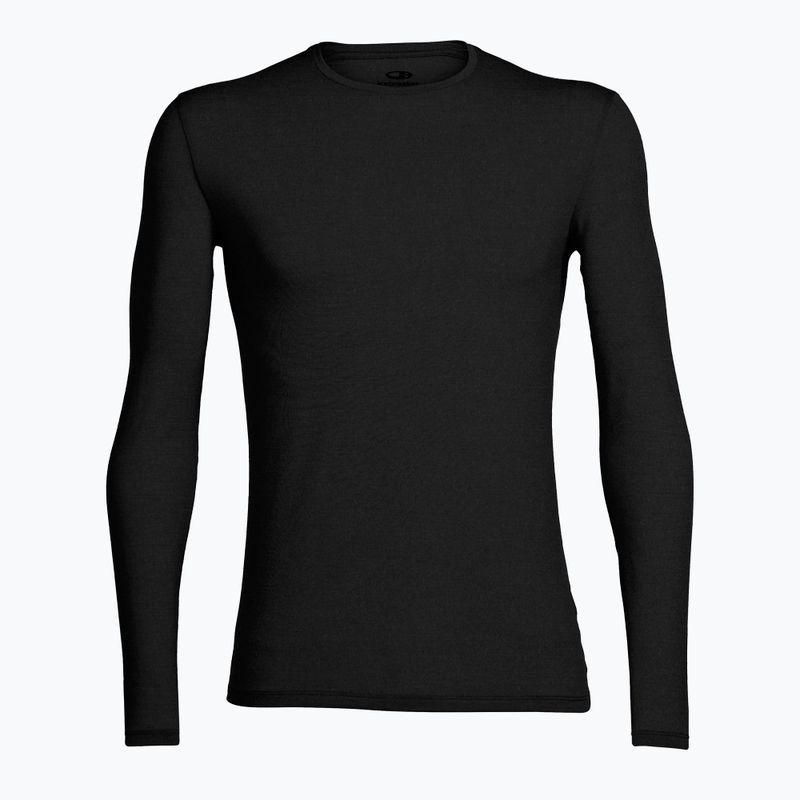 Longsleeve termoactiv pentru bărbați icebreaker Merino 150 Anatomica Crewe black 7