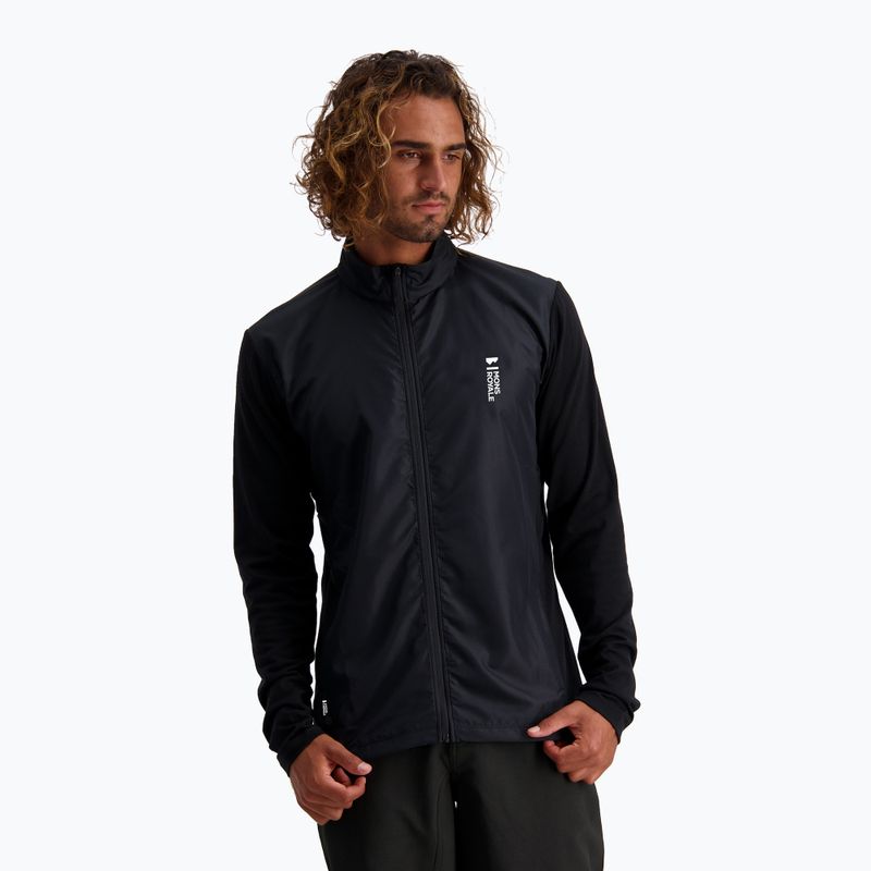 Hanorac pentru bărbați Mons Royale Redwood Wind Jersey black