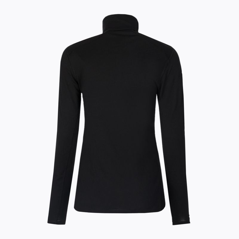 Bluză termică damă icebreaker 200 Oasis Half Zip black 7