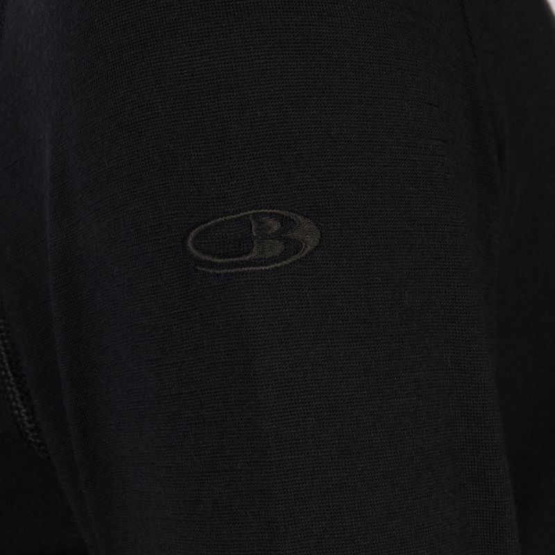 Bluză termică damă icebreaker 200 Oasis Half Zip black 8
