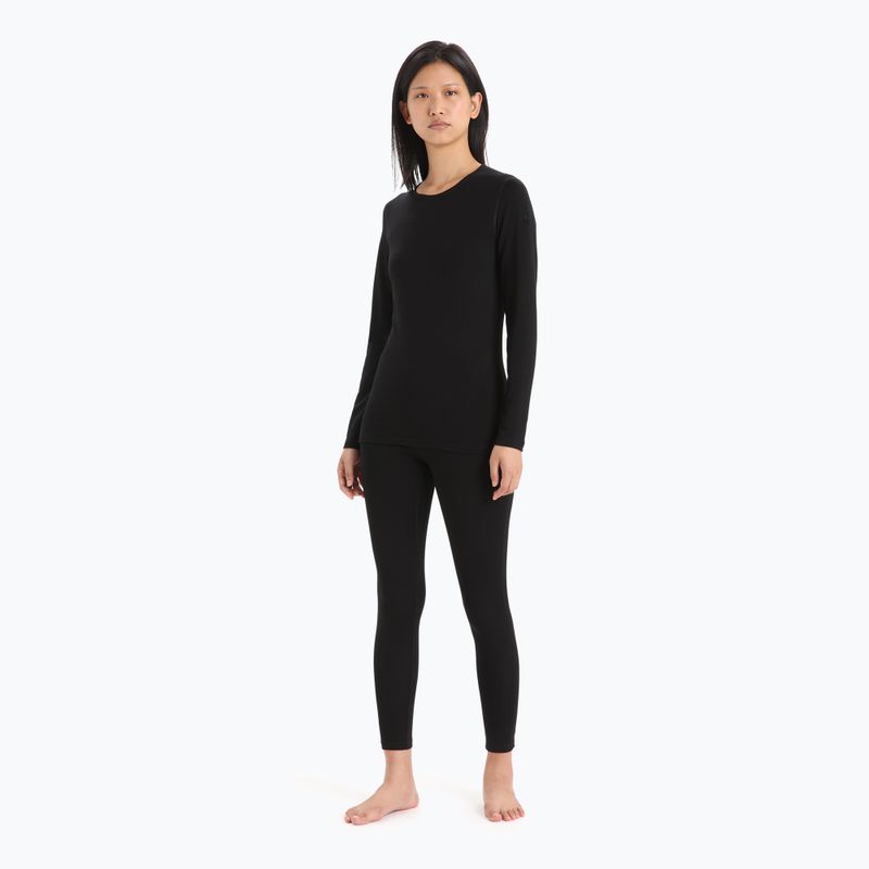 Tricou termic pentru femei icebreaker 260 Tech negru IB1043870011 2