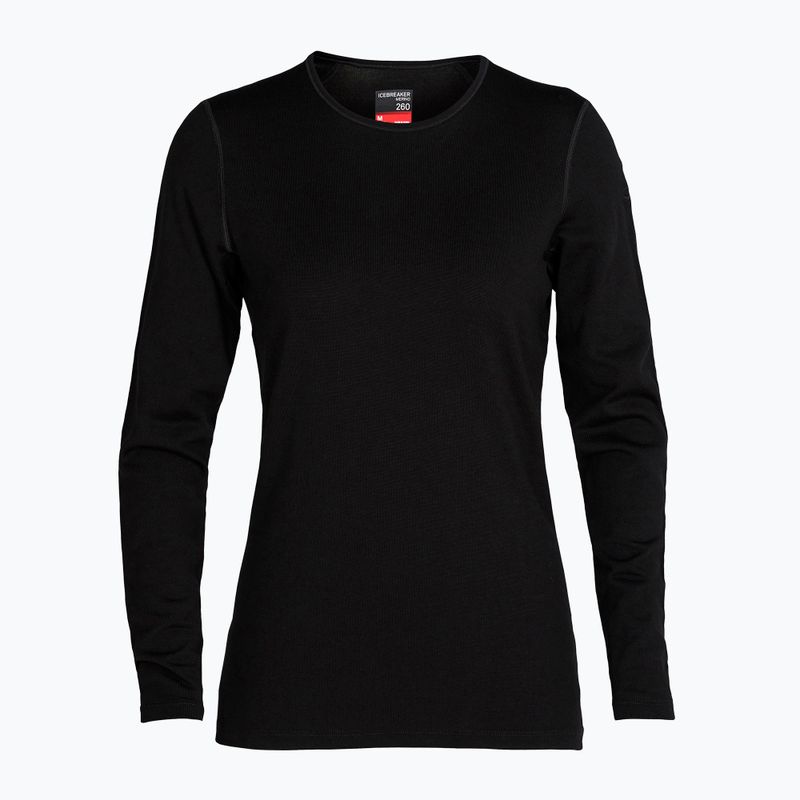 Tricou termic pentru femei icebreaker 260 Tech negru IB1043870011 6