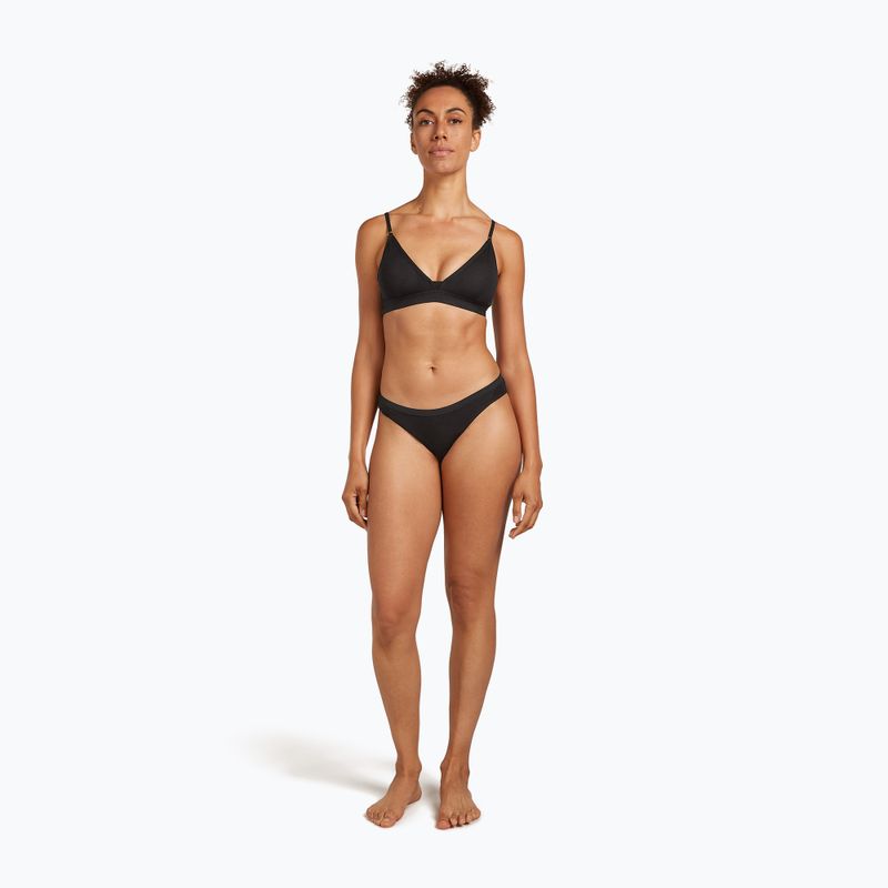 Sutien termoactiv icebreaker Merino 150 Siren Bra Inserts black 3
