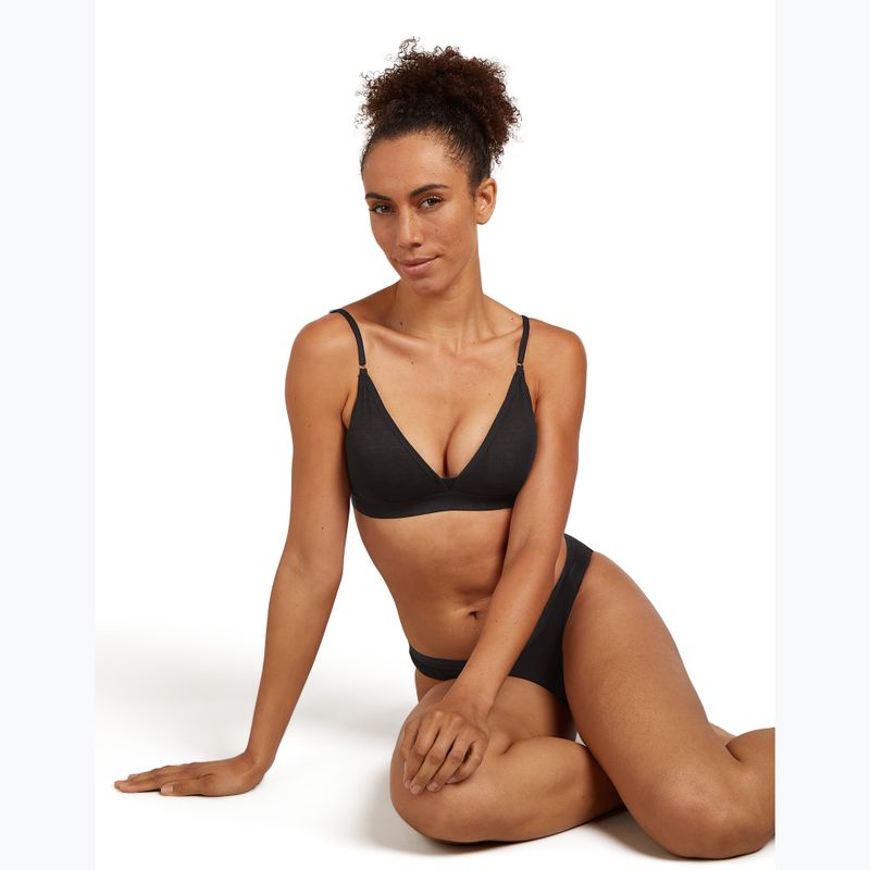 Sutien termoactiv icebreaker Merino 150 Siren Bra Inserts black 5