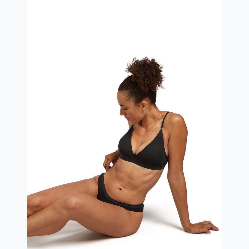 Sutien termoactiv icebreaker Merino 150 Siren Bra Inserts black 6