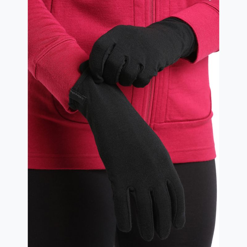 Mănuși de antrenament icebreaker 260 Tech Glove Liners black 3