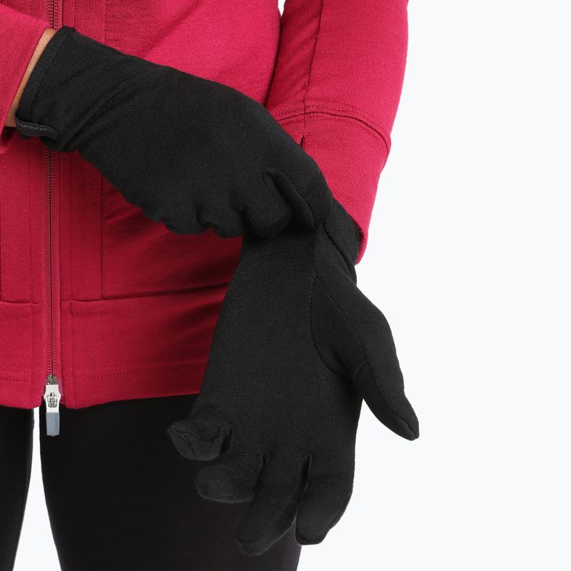 Mănuși de antrenament icebreaker 260 Tech Glove Liners black 4