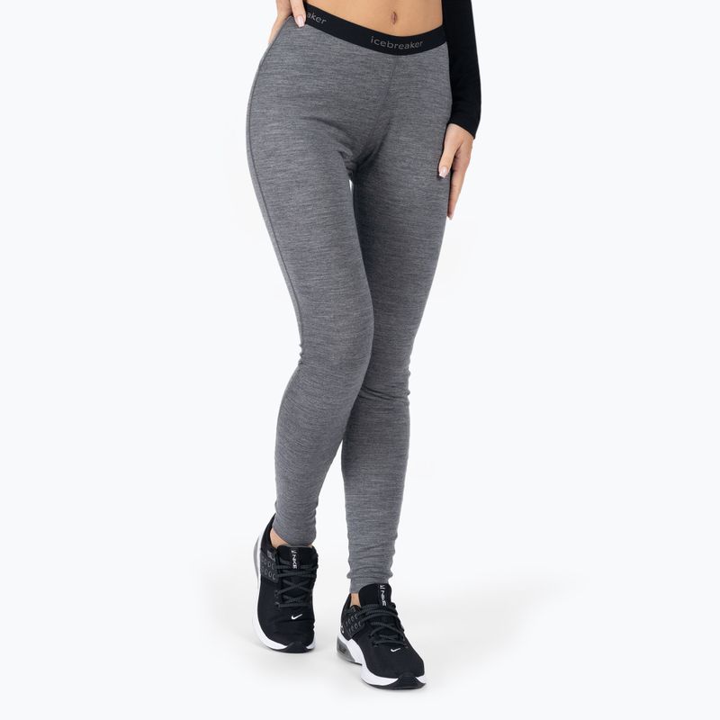 Pantaloni termici pentru femei Icebreaker 200 Oasis 020 gri IB1043830131