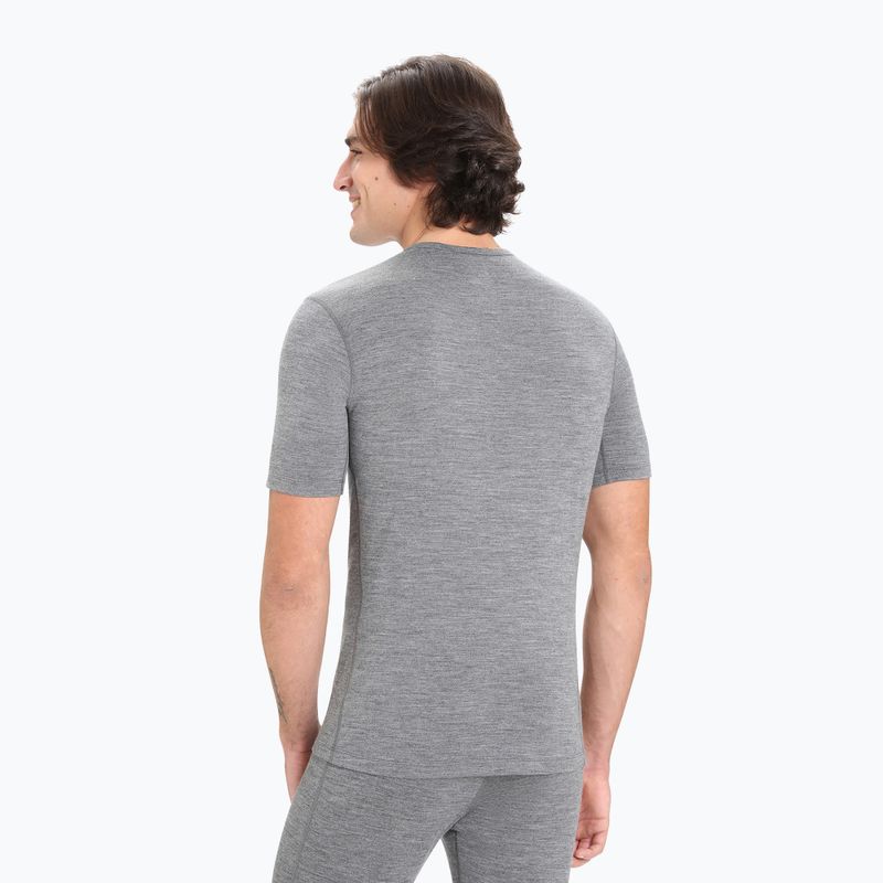 Tricou termoactiv pentru bărbați Icebreaker 200 Oasis Crewe gritstone heather 3