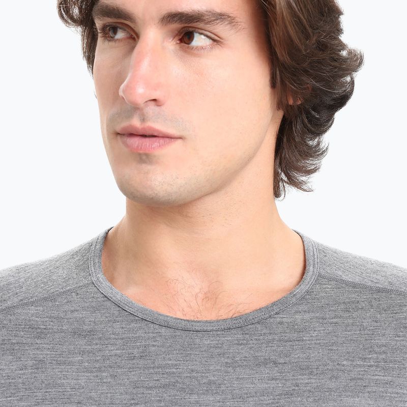 Tricou termoactiv pentru bărbați Icebreaker 200 Oasis Crewe gritstone heather 4