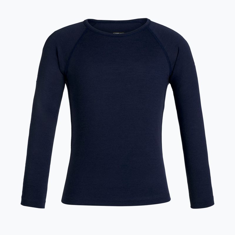 Icebreaker Kids 200 Oasis Crewe bluză de trening termic midnight navy 3