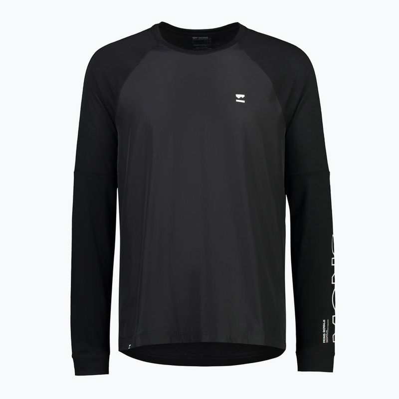 Longsleeve de ciclism pentru bărbați Mons Royale Tarn Merino Shift Wind Jersey black 5