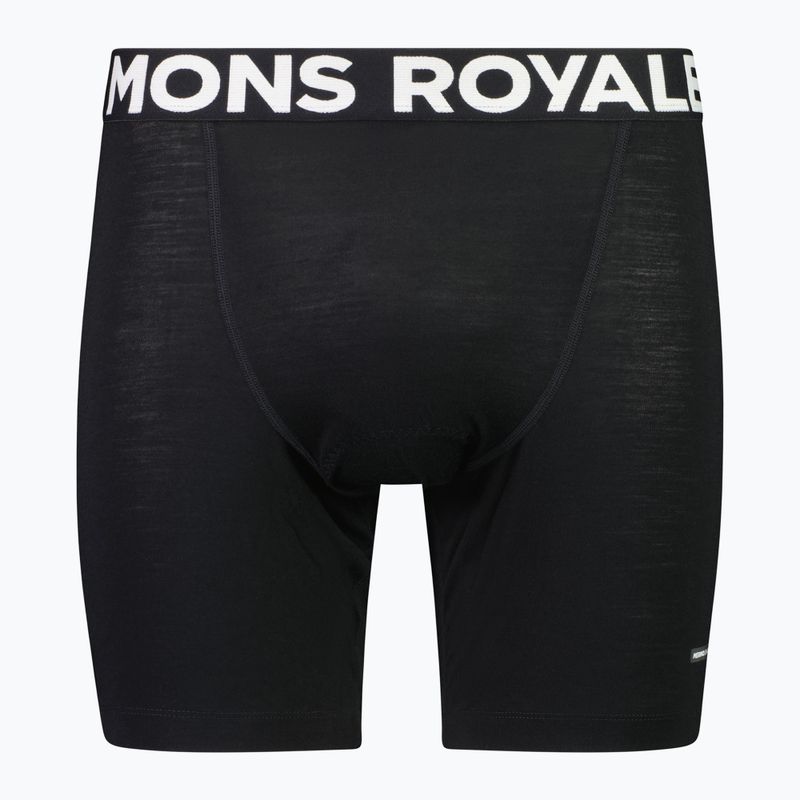 Boxeri de ciclism pentru bărbați  Mons Royale Low Pro Merino Aircon Bike Short black 4