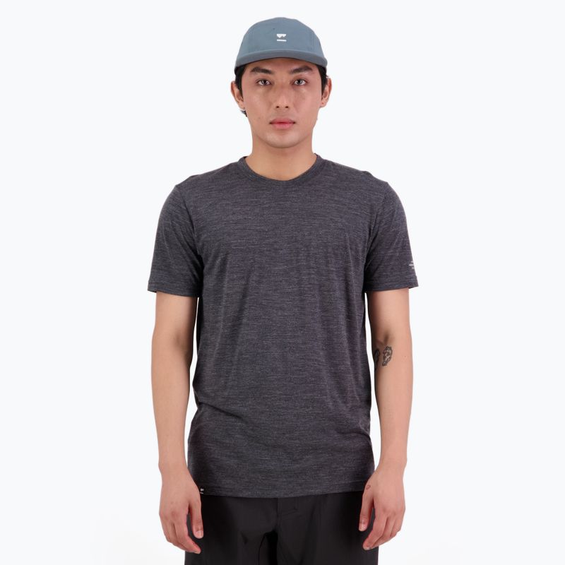 Tricou termoactiv pentru bărbați  Mons Royale Zephyr Tencel smoke