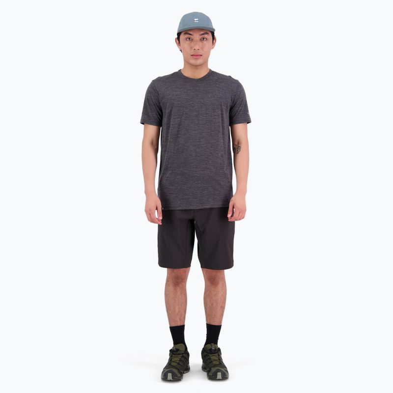 Tricou termoactiv pentru bărbați  Mons Royale Zephyr Tencel smoke 2