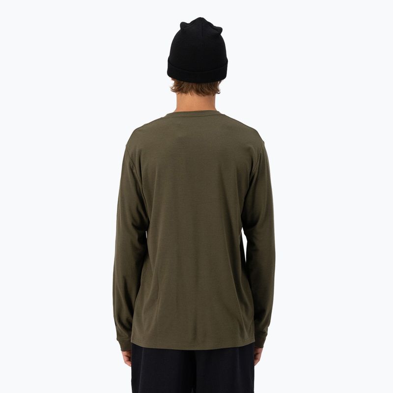 Bluză termică pentru bărbați Mons Royale Icon dark olive 3