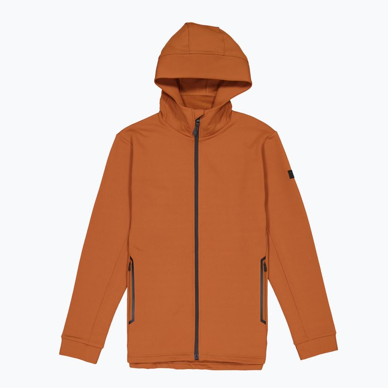 Hanorac pentru bărbați Mons Royale Arcadia Merino Fleece Hoody ginger 6