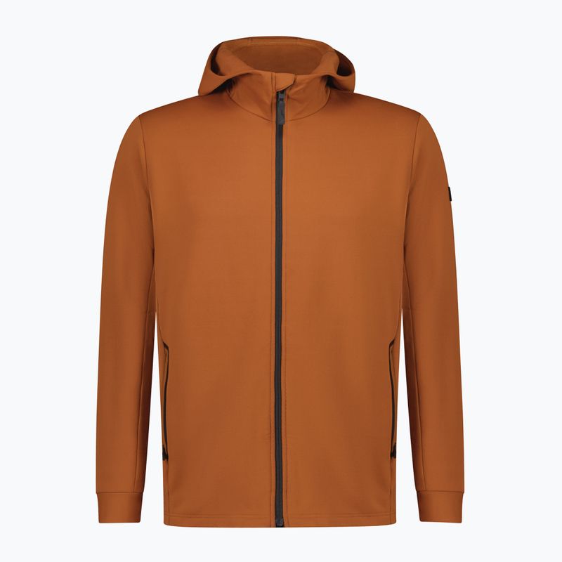 Hanorac pentru bărbați Mons Royale Arcadia Merino Fleece Hoody ginger 7