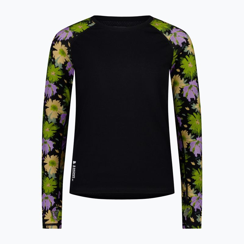 Longsleeve termoactiv pentru femei Mons Royale Bella Tech alpine bloom/ black 5