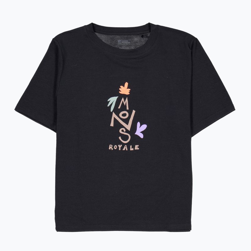 Tricou pentru femei Mons Royale Icon Relaxed Tee black 6