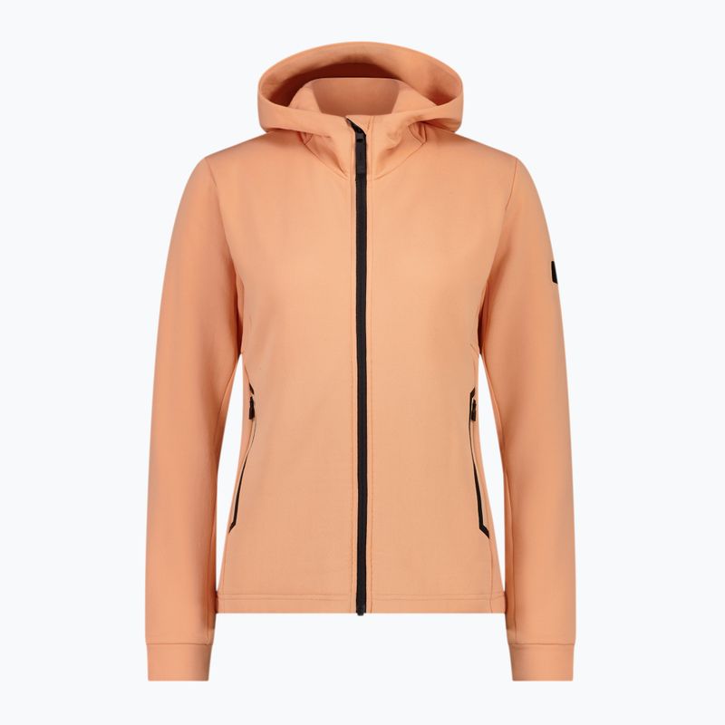 Hanorac pentru femei Mons Royale Arcadia Merino Fleece Hoody melon 5