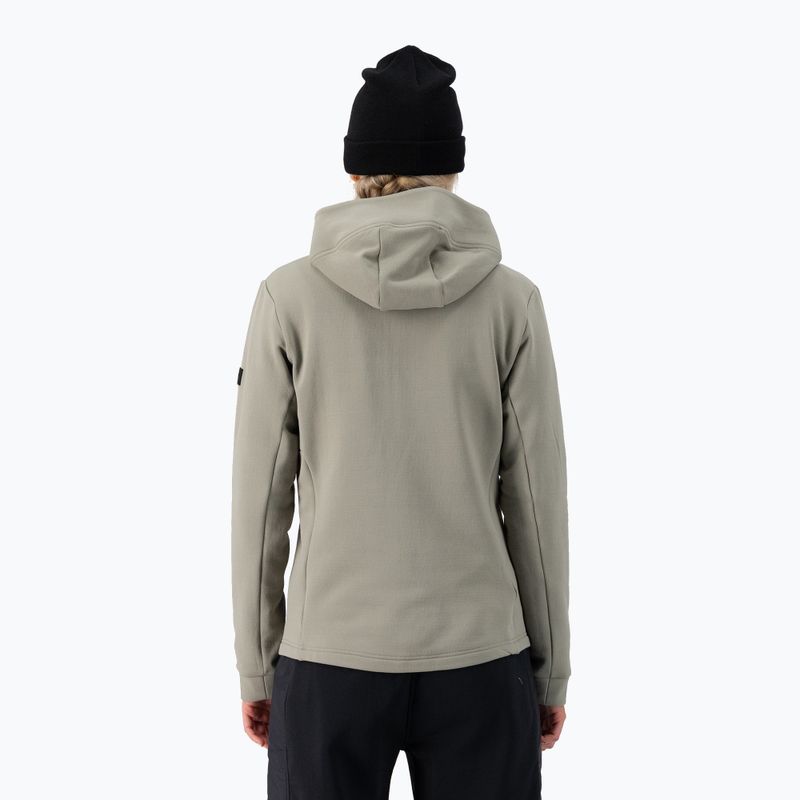 Hanorac pentru femei Mons Royale Arcadia Merino Fleece Hoody dried sage 3