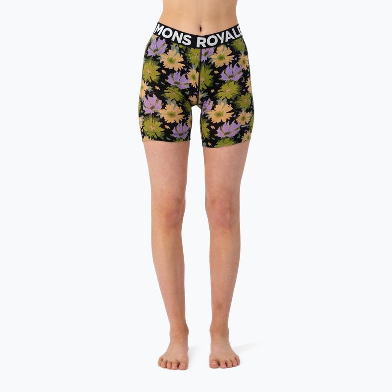 Boxeri de ciclism pentru femei Mons Royale Low Pro Merino Aircon Bike Short alpine bloom