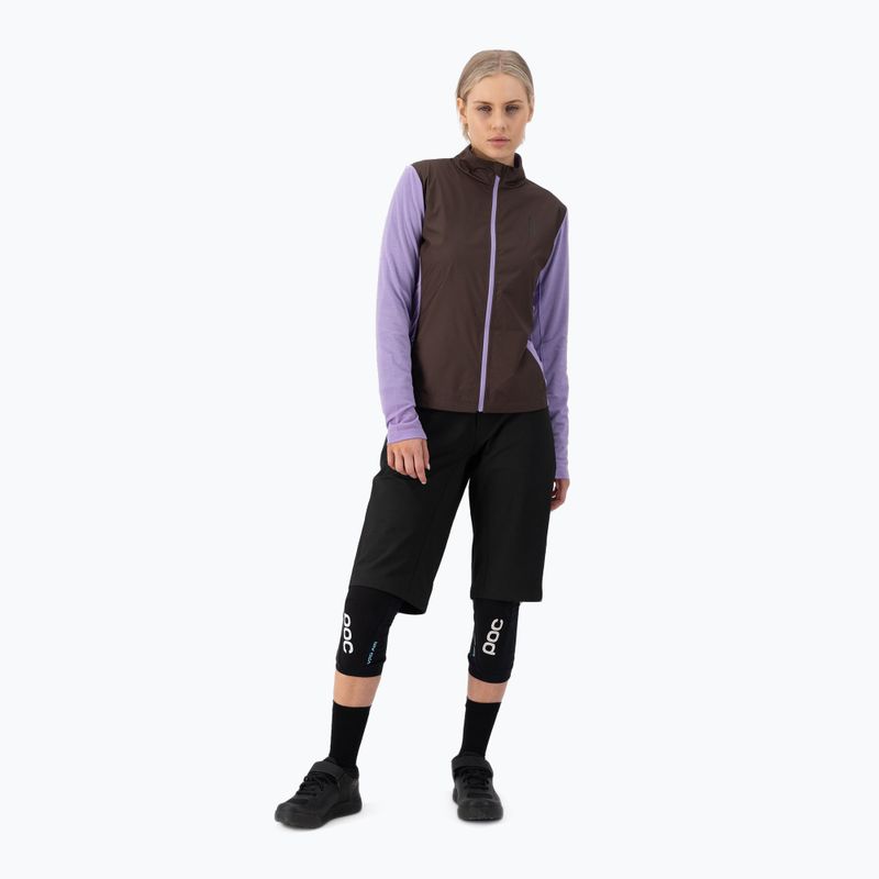 Hanorac pentru femei Mons Royale Redwood Wind Jersey cedar/ lupin 2